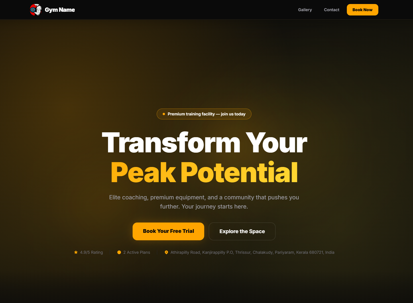 CrossFitOS landing page